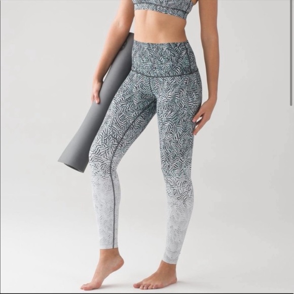 lululemon athletica Pants - Lululemon Wunder Under Hi Rise Dazzle Leggings